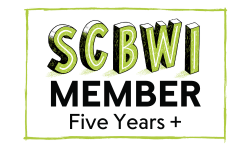 SCBWI member logo: 5+ years